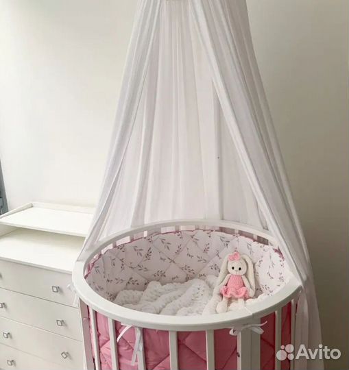 Бортики в детскую кроватку