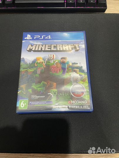 Игры на ps4. Minecraft-3000. The crew 2-1700