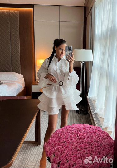 Белое платье Zimmerman