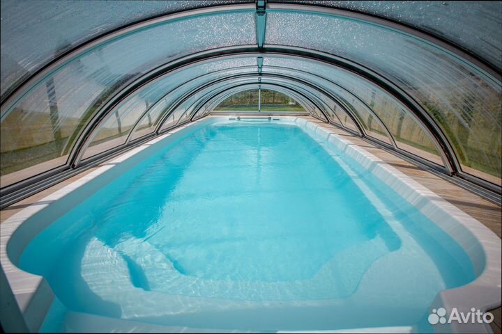 Бассейн композитный под ключ Атлант