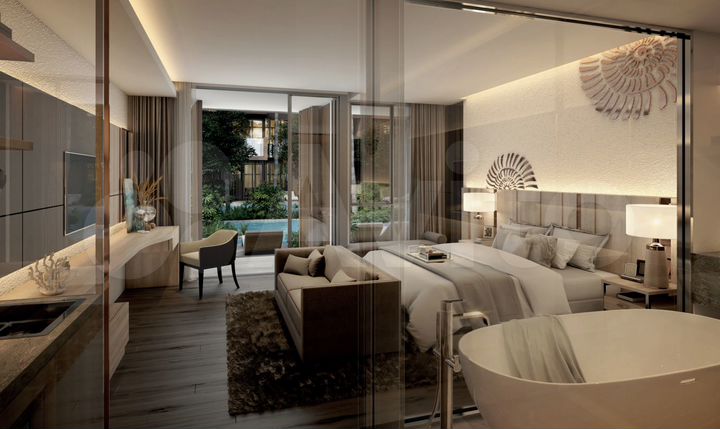 Квартира-студия, 40,1 м² (Таиланд)