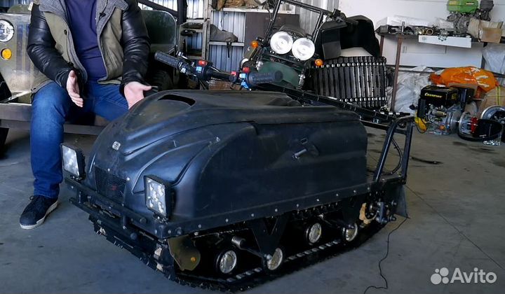 Мотобуксировщик Lebedev Motors LVR500