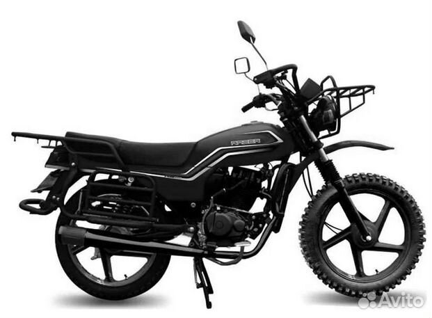 Мотоцикл racer RC200GY-C2A Tourist, черно-зеленый