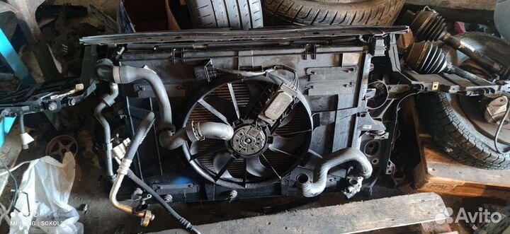 Кассета радиаторов touareg