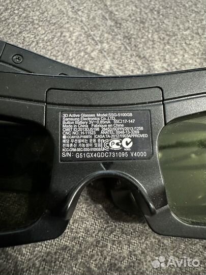 3D очки samsung
