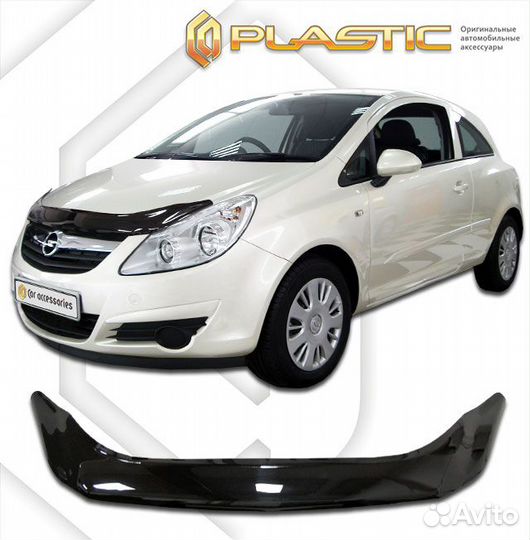 Дефлектор капота Opel Corsa 3 Door 2007-2011