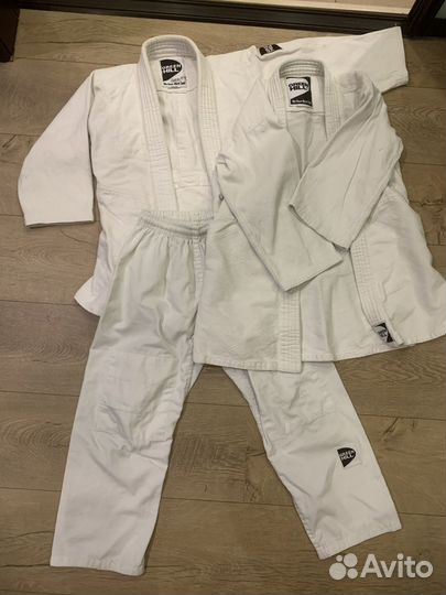 Кимоно для дзюдо green hill рост 130