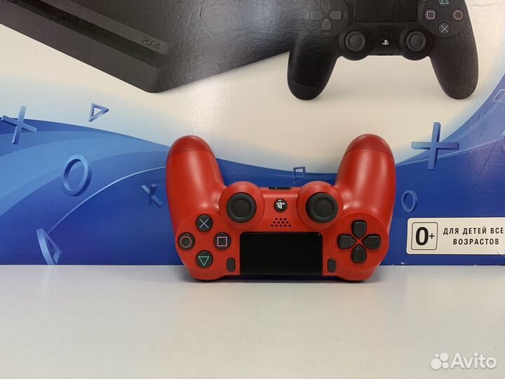 Геймпад PS4 red