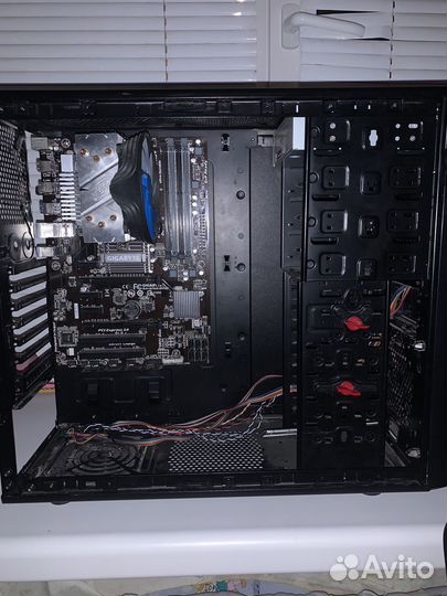 Материнская плата с процессором