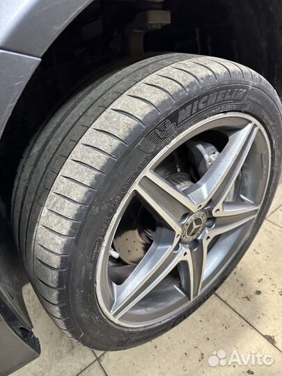 Колеса диски с резиной mercedes w205 c amg