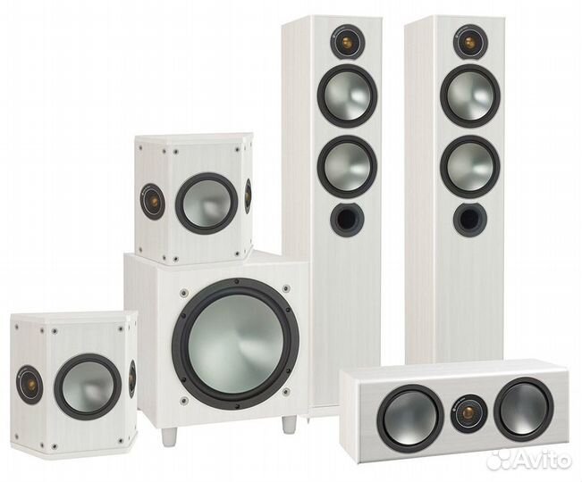 Акустика Monitor Audio Bronze 5 AV 5.1 Set White