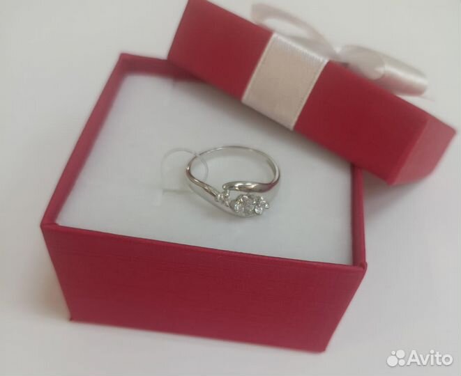 Серебряное кольцо (арт 113537) Л101Б