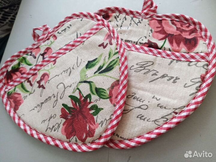 Прихватки новые набор