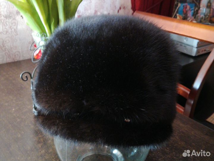 Шапка норковая женская