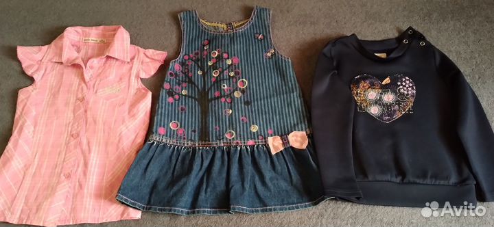 Детская одежда для девочки пакетом