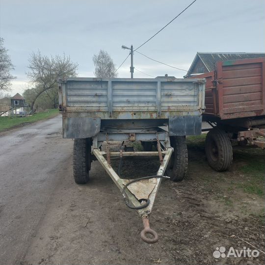Телега на колёсах для трактора