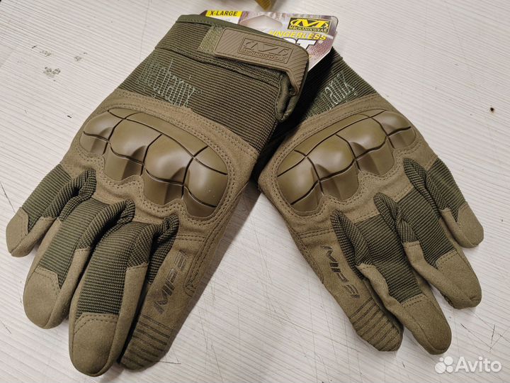 Тактические перчатки Mechanix с костяшками