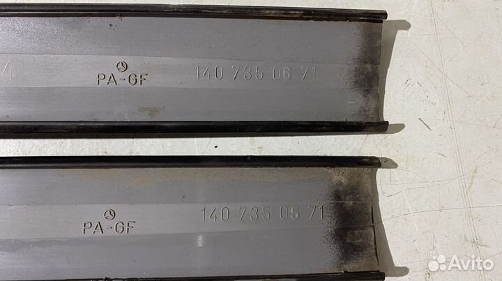 Накладки дверной обшивки Mercedes W140