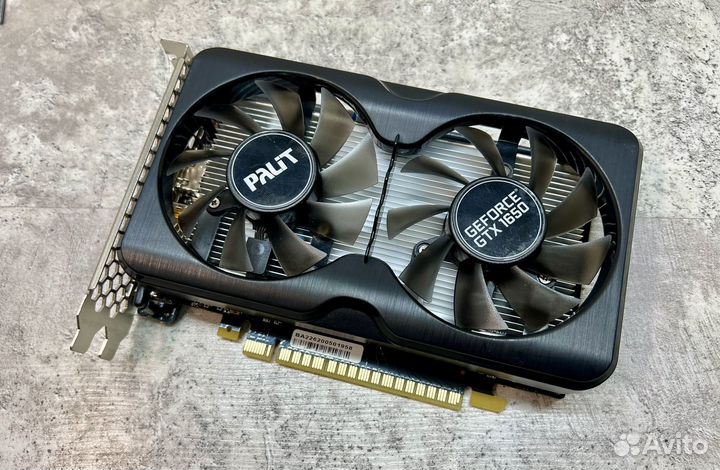 Видеокарта Palit GeForce GTX 1650 GP OC 4GB