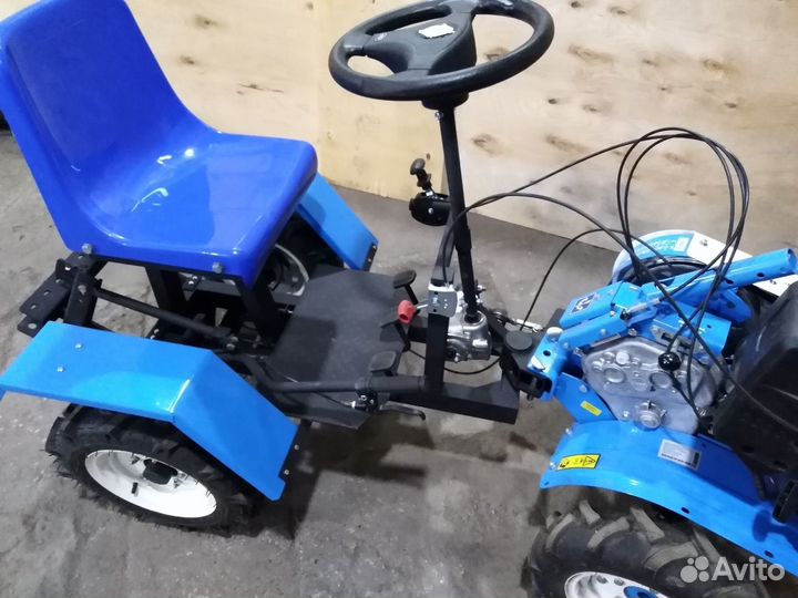 Адаптер задний с рулём ам-2 для мотоблока