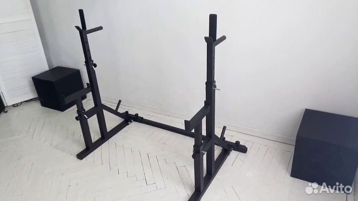 Стойка для штанги Черная до 300 кг