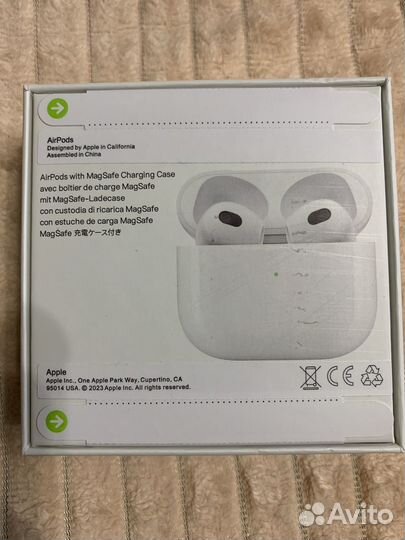 Наушники apple airpods 3