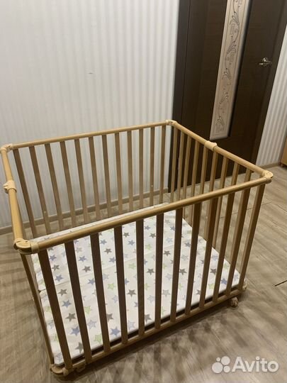 Складной манеж-кровать