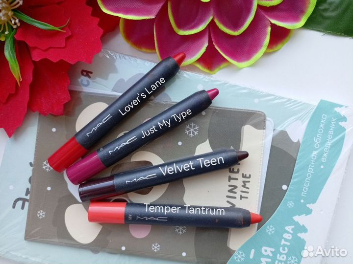 Помада-карандаш MAC, Kiko Milano оригинал