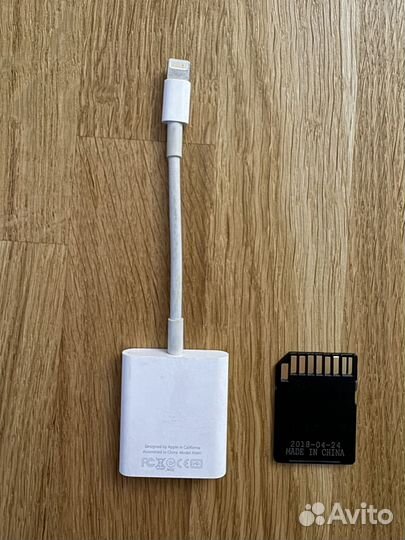Переходник apple Lighting - SD card