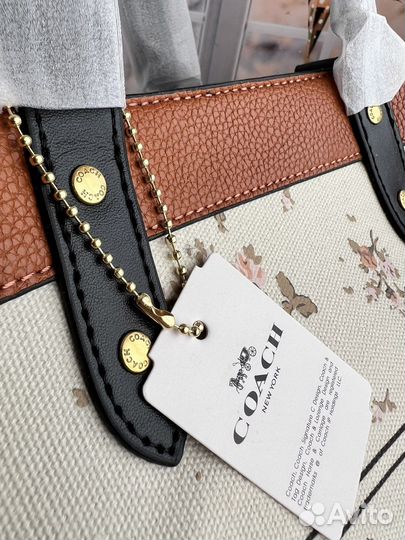 Сумка coach tote bag новая