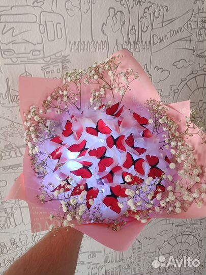 Букет из бабочек