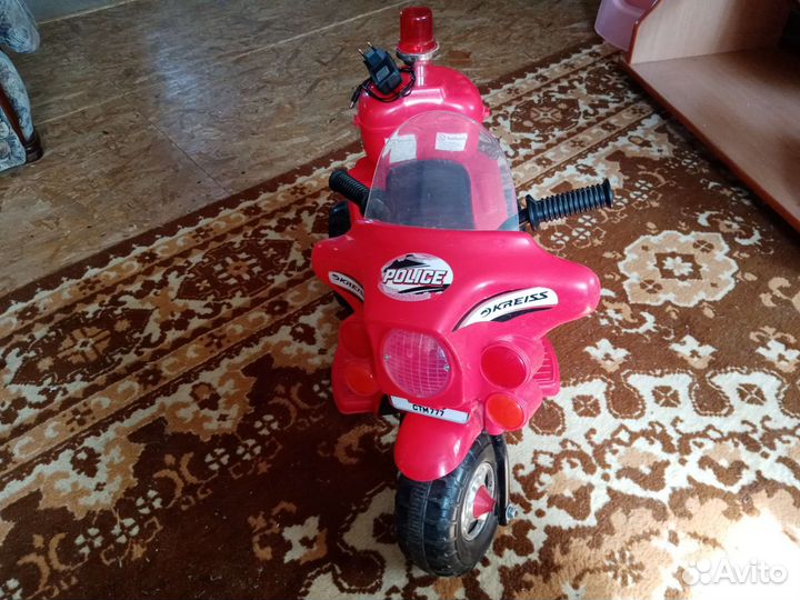 Мотоцикл детский