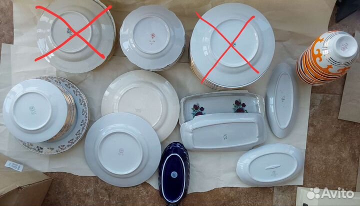 Тарелки винтажные Чехословакия, гдр, Дулево и др