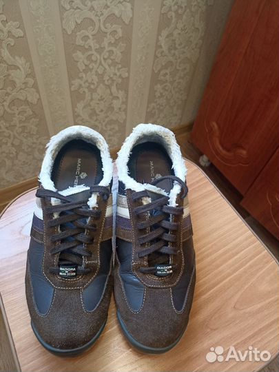 Мужские демисезонные красовки утеплённые