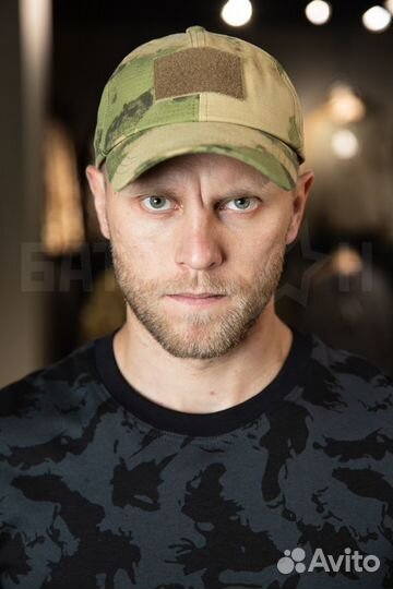 Бейсболка тактическая Росгвардии, зелёный мох