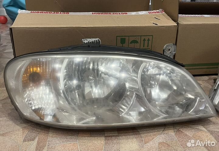Фары на kia spectra с коректором