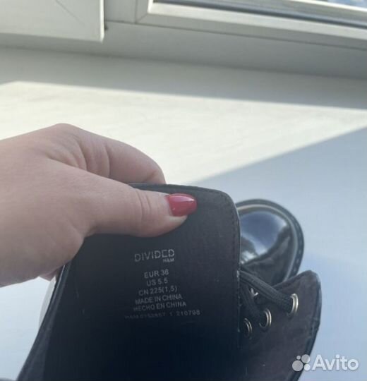 Ботинки женские hm 36 размер