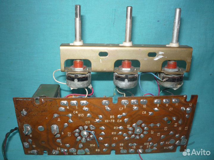 Усилители ламповые-полуфабрикаты от радиол рабочие
