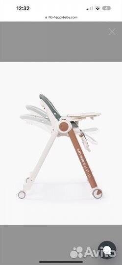 Стул для кормления berny V2 happy baby