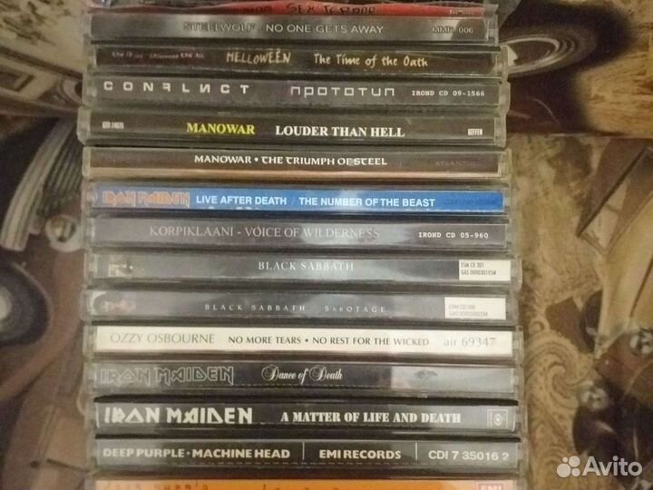 Cd диски музыка hard rock, heavy metal
