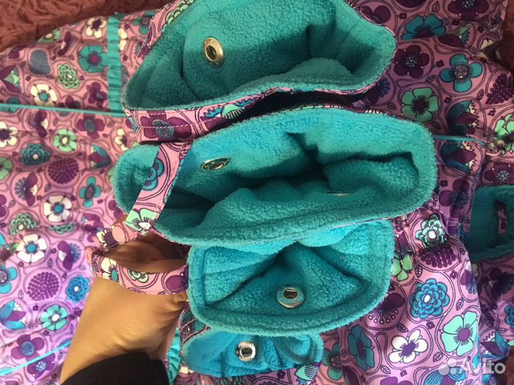 Осенний весенний комбинезон для девочки