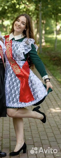 Школьный фартук и платье