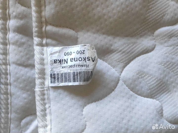 Наматрасник 90/200