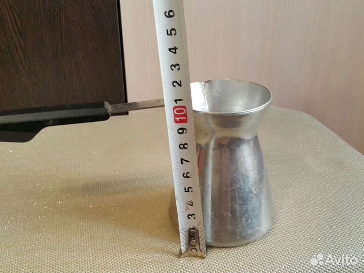 Турка с ручкой ретро