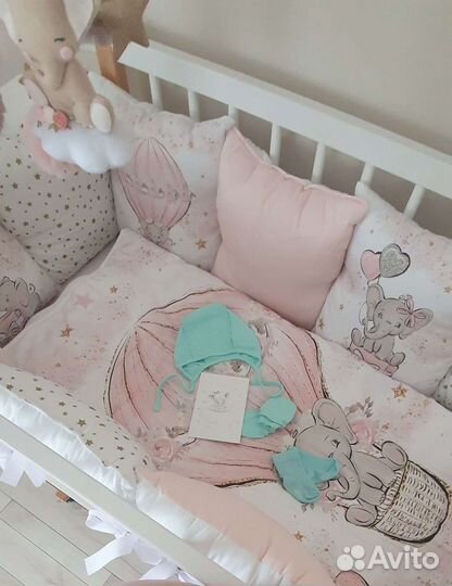 Бортики в кроватку бу