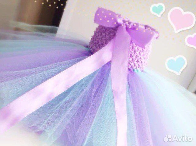 Платье Туту (tutu) для девочек-цвета разные