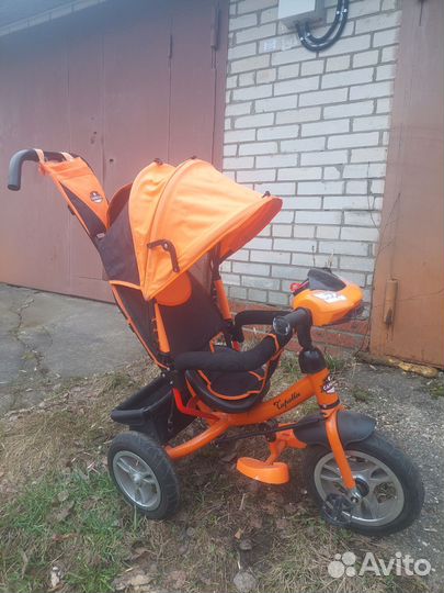 Детский трехколесный велосипед capella бу