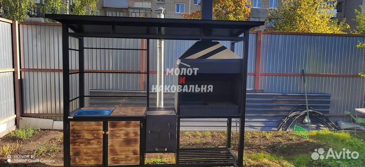 Мангал лофт