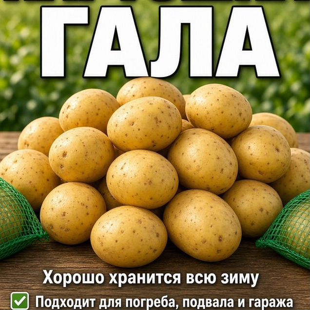 Картошка опт и в розницу с доставкой гала
