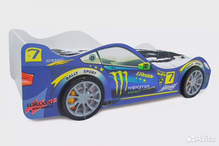 Детская кровать машинка